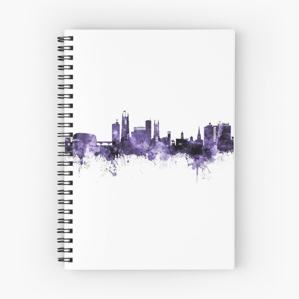 Item preview, Exeter England Skyline designed and sold by ArtPrints.