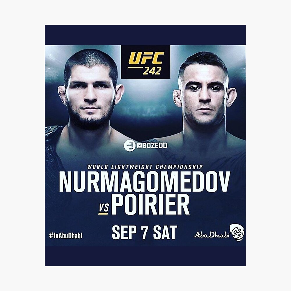 Download Khabib Nurmagomedov Ufc 254 Poster Pics