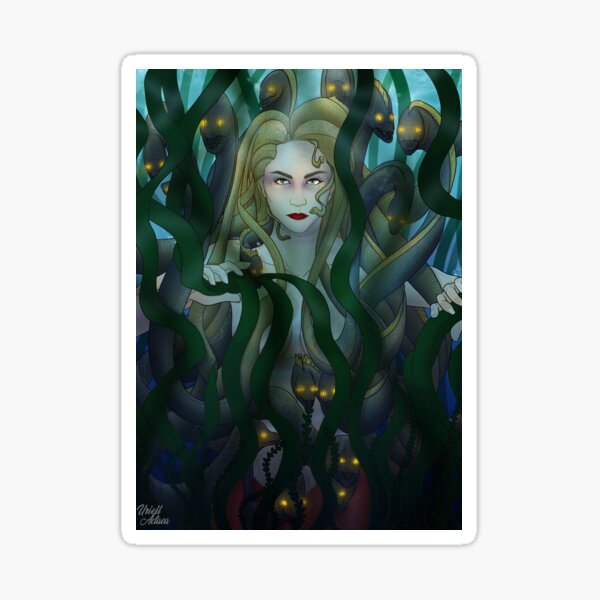 Medusa des profondeurs Sticker