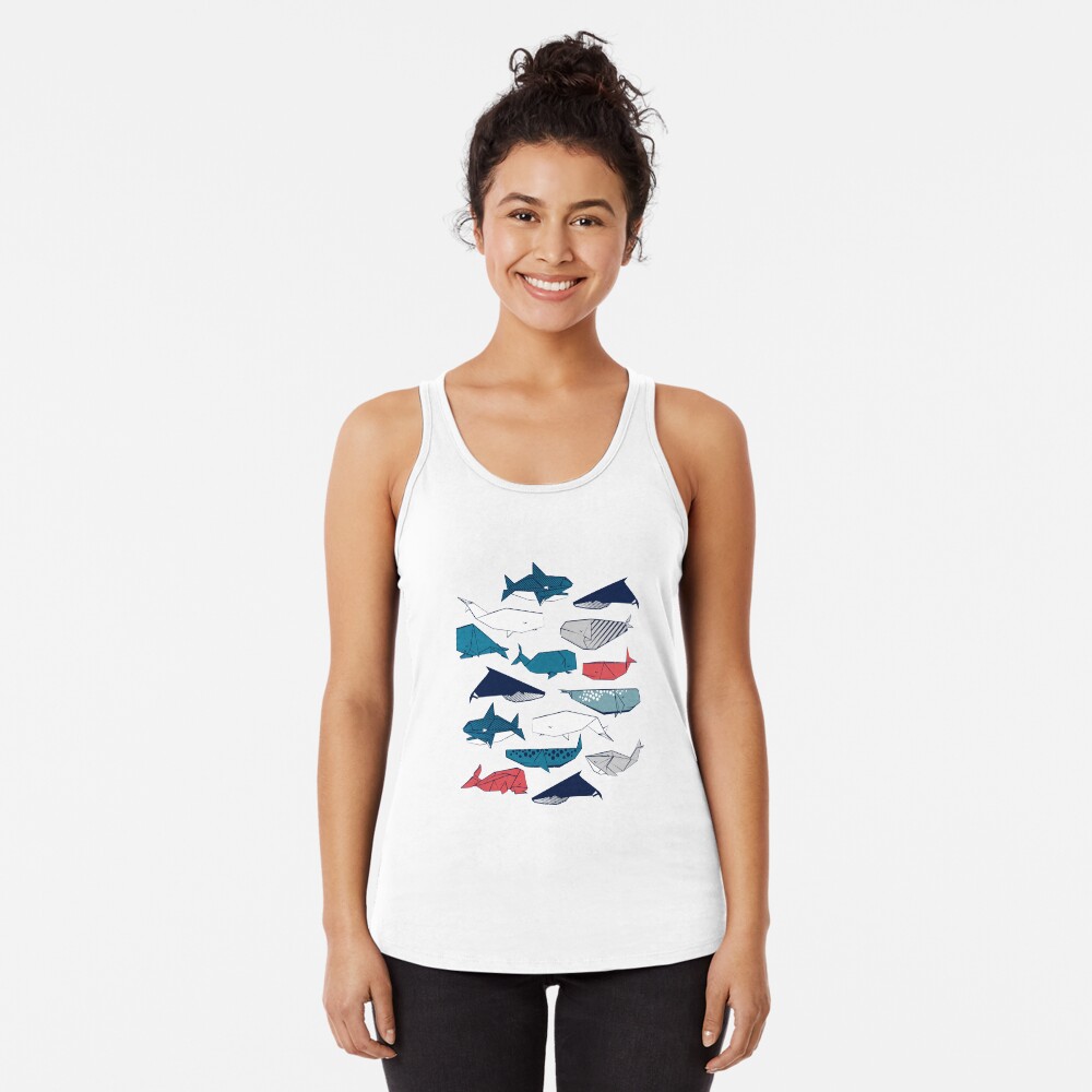 Vista previa del artículo con la obra «Camiseta con espalda nadadora», diseñado y vendido por SelmaCardoso.