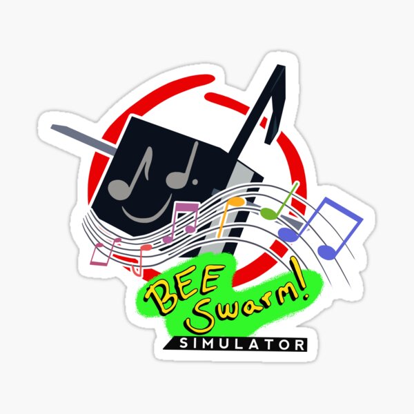 Bear Roblox Stickers Redbubble - roblox bee swarm simulator hack download roblox free draw 2