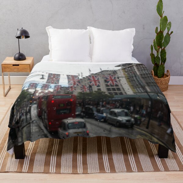 Item preview, Rainy London - Oxford Street Union Jacks designed and sold by Georgia Mizuleva.