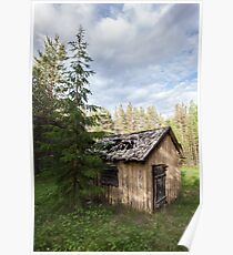 Fairytale Cottage Poster