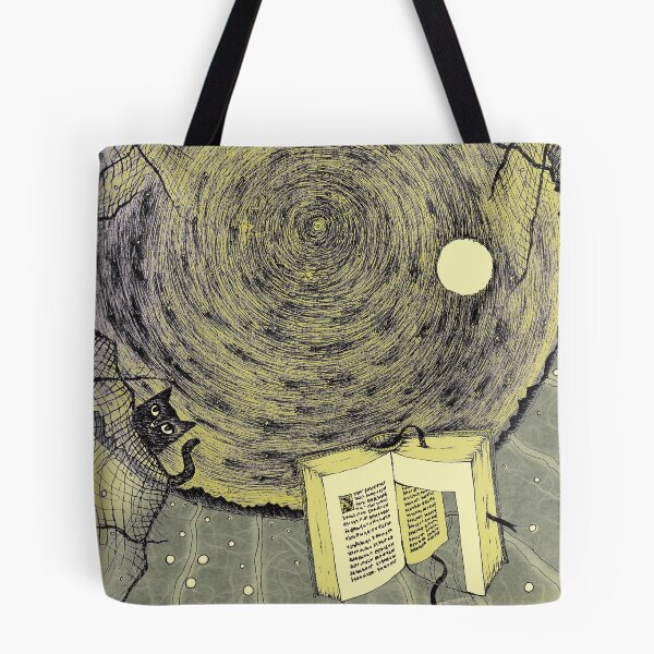 Item preview, Full moon and a book designed and sold by inavrana.