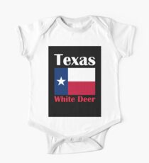 Weißer Hirsch TX Baby Body Kurzarm