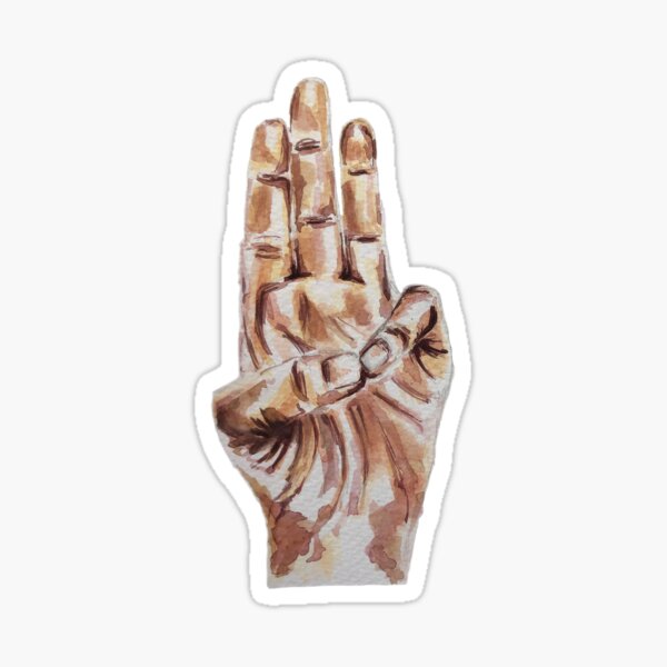 Bhudi Mudra Sticker
