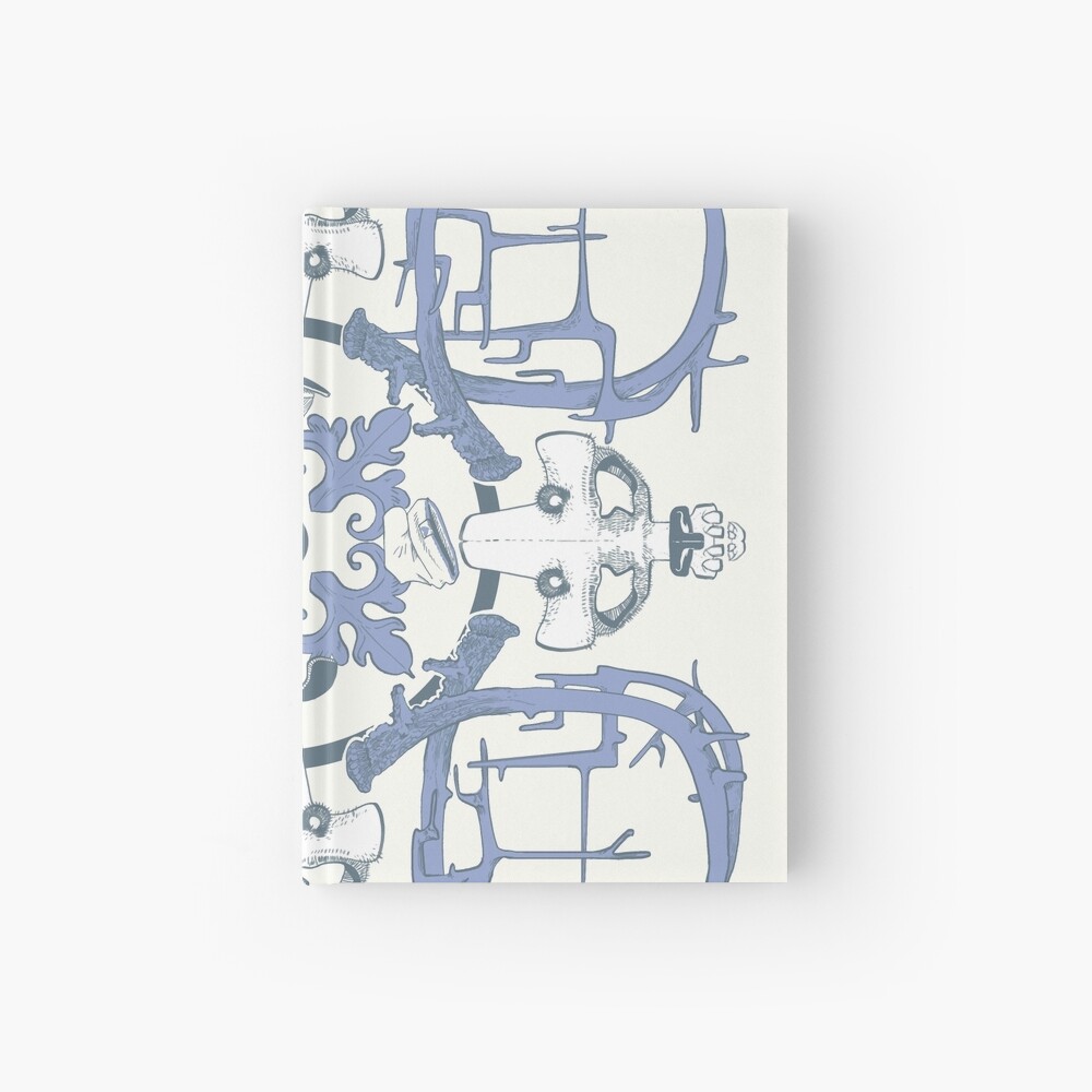 Street art azulejo tile Hardcover Journal