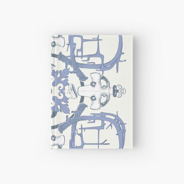 Street art azulejo tile Hardcover Journal