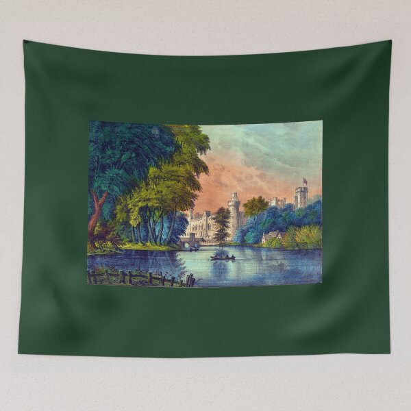 Item preview, Warwick Castle On the Avon - 1907 designed and sold by CrankyOldDude.