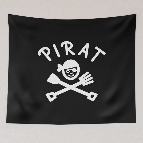 Item preview, Pirate, Pirate, Pirate, Ship, Sea, Ocean, Skull, Captain, Bones designed and sold by Rautee.