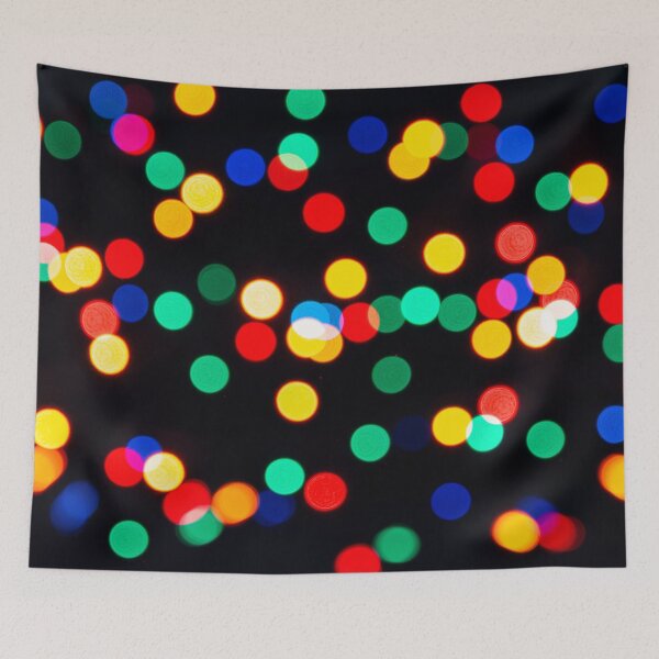 Item preview, Bokeh Lights On a Black Background designed and sold by MarkUK97.