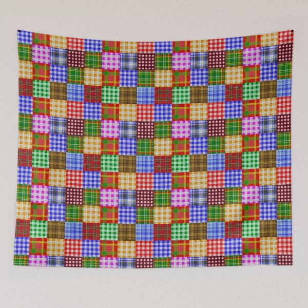 Item preview, Patchwork of Plaid and Gingham designed and sold by MarkUK97.
