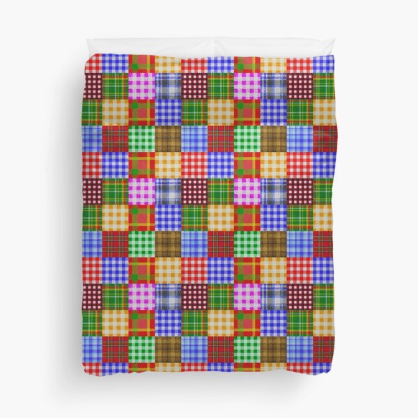 Item preview, Patchwork of Plaid and Gingham designed and sold by MarkUK97.