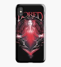 Bored Now iPhone Case