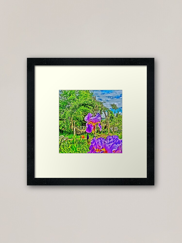 Alternate view of Flight of the Iris Bee, 1 of 4 Framed Art Print