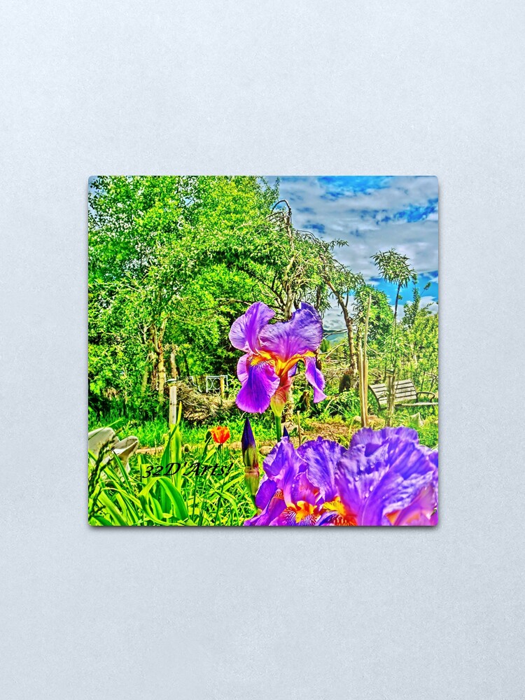 Alternate view of Flight of the Iris Bee, 1 of 4 Metal Print