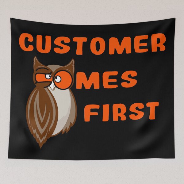 Item preview, Customer Comes First designed and sold by SFXmedia.