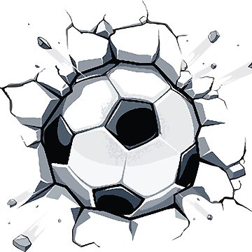 Artwork thumbnail, Soccer ball 3d art drawing | Worldcup 2022 | football game | sports by Pixar23