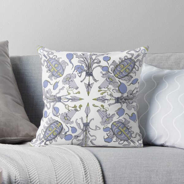 Tribal Call Throw Pillow