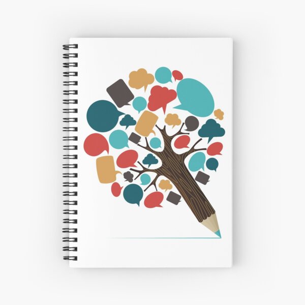 Dialogue Tree Spiral Notebook