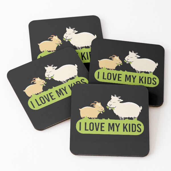 Item preview, I Love My Kids Goat Farmer designed and sold by Basti09.