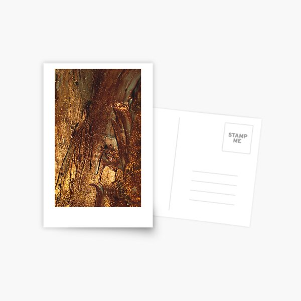 Gold Postcard