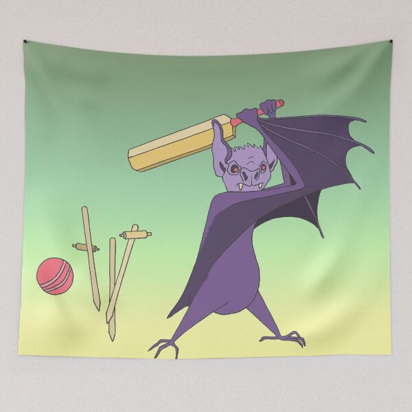 Item preview, Batting - Bat playing cricket designed and sold by colemanco.