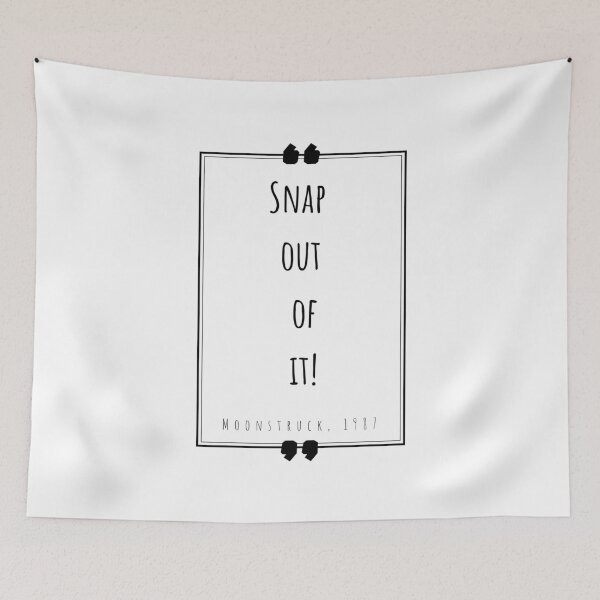 Item preview, “Snap out of it!” - white designed and sold by AdiDsgn.