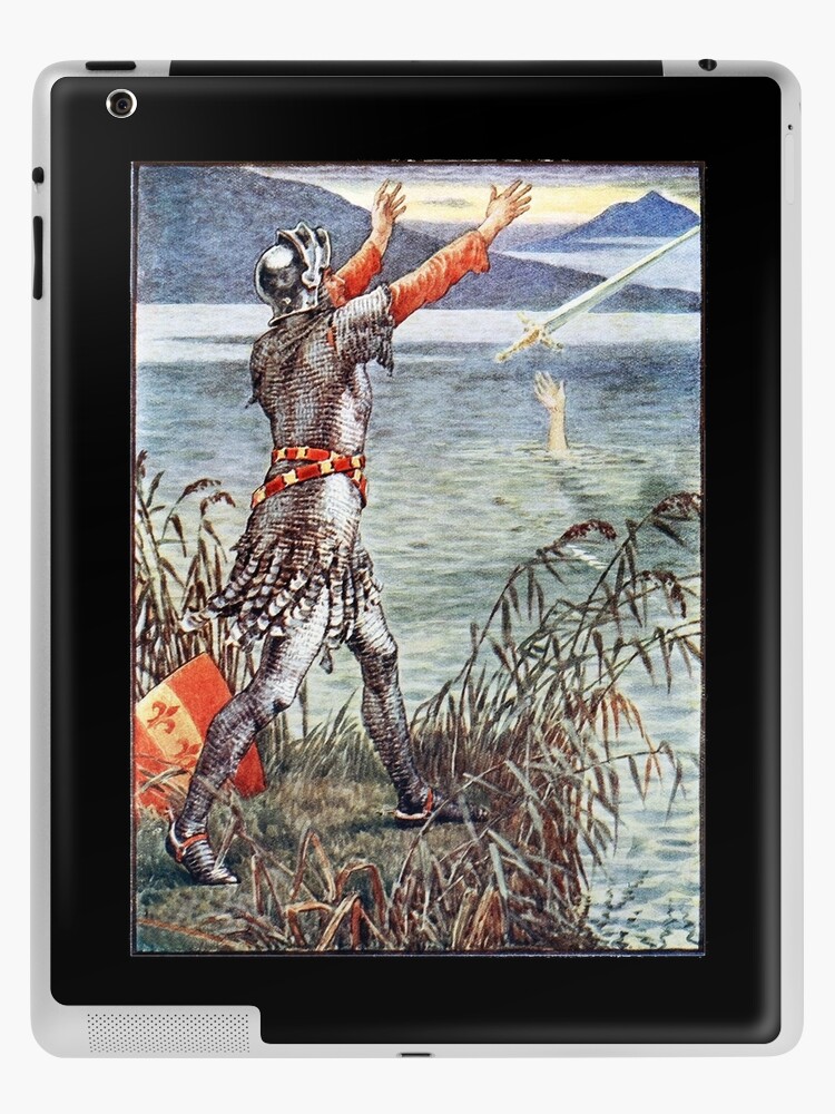 Victorian King Arthur & Excalibur Illustration iPad Case & Skin for Sale  by Hoorahville