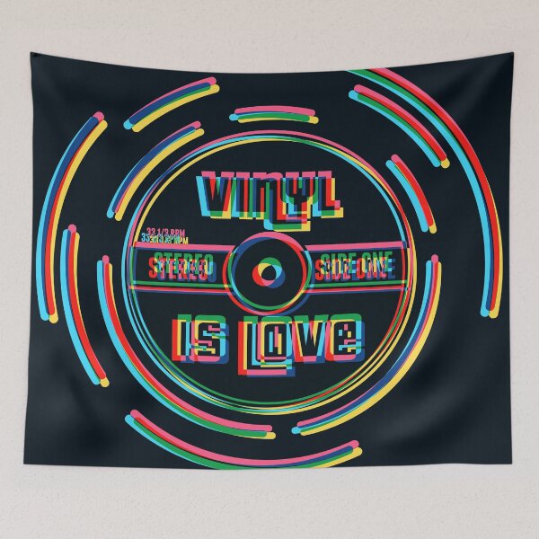 Item preview, CMYK Vinyl 1 (black) designed and sold by animinimal.