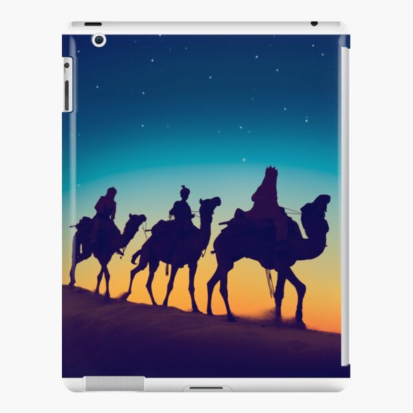 The Three Wisemen, silhouette iPad Snap Case