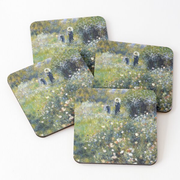 Item preview, Mujer con paraguas en un jardín, Pierre-Auguste Renoir designed and sold by fourretout.