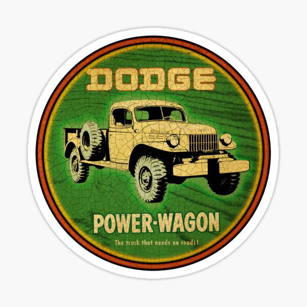 Dodge Power Wagon Stickers Redbubble