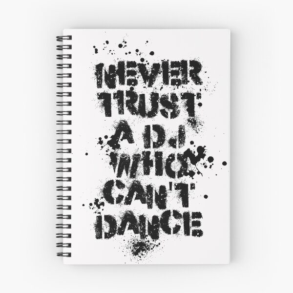 Item preview, Never trust a Dj who can't dance! Djs gift designed and sold by paulo silveira.