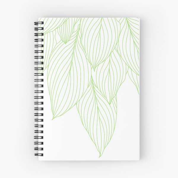 Aperçu de l'œuvre feuilles de hosta - vert printemps créée et vendue par He-Be.