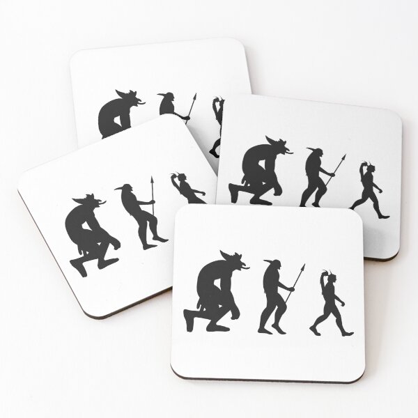 Item preview, Evolution of Elves designed and sold by animinimal.