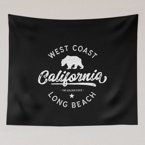 Item preview, Long Beach California Bear designed and sold by Mile Marker Brands.