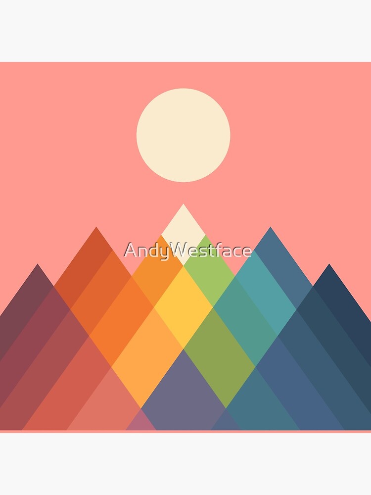 Rainbow Peak by AndyWestface