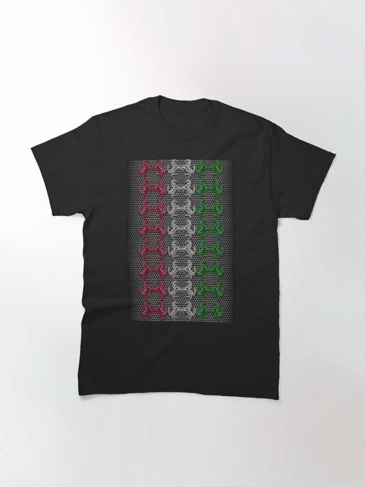 Thumbnail 3 of 7, Classic T-Shirt, Prancing Horse In Colors designed and sold by Vk91art.