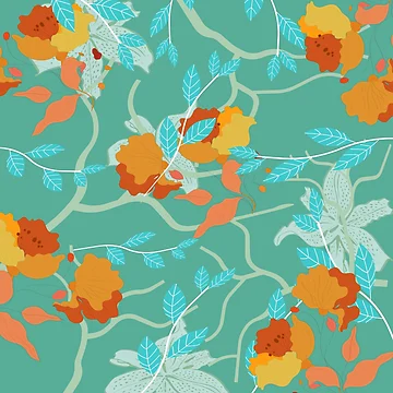 Artwork thumbnail, Nature pattern by TheaDesign