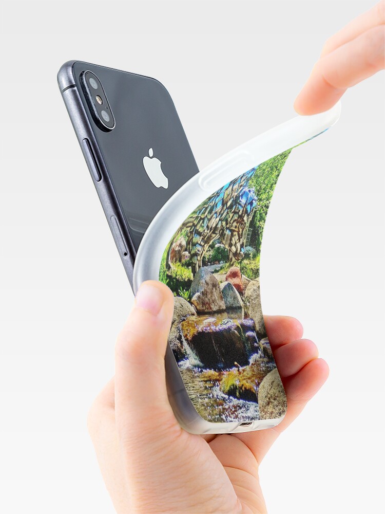 Alternate view of Buffalo, John Denver Park, Roaring Fork River, Aspen iPhone Case & Cover