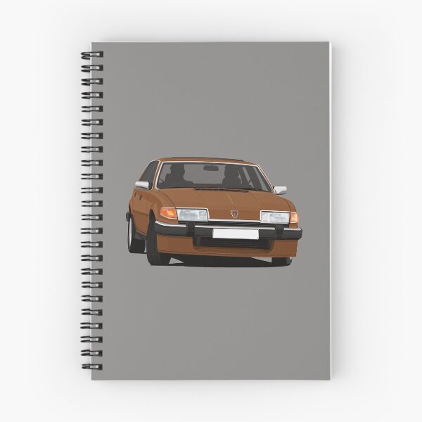 Item preview, Rover SD1 2500 - brown - car illustration designed and sold by knappidesign.