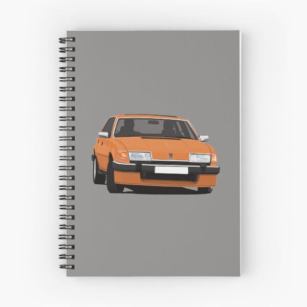 Item preview, Rover SD1  2500 - orange - car illustration designed and sold by knappidesign.