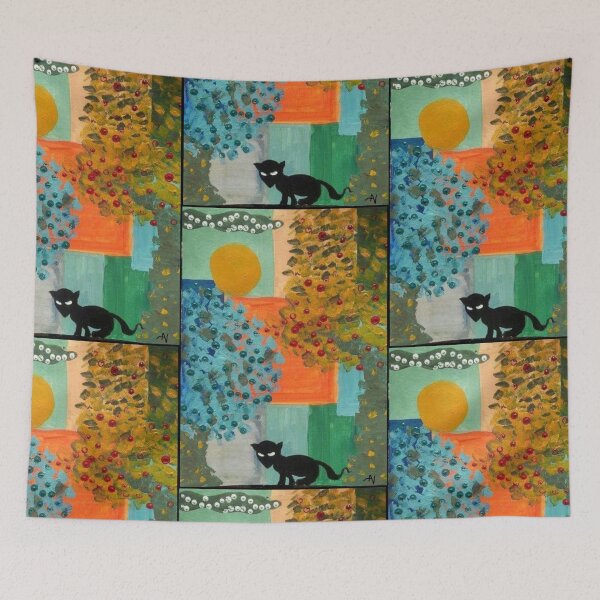 Item preview, 'Curiosity never kills the cat'  designed and sold by AbhiVats.