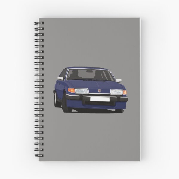 Item preview, Rover SD1 3500 -  dark blue - car illustration designed and sold by knappidesign.