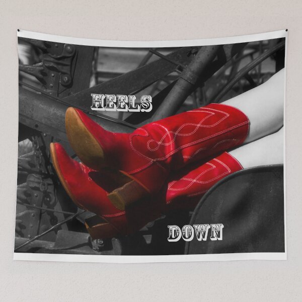 Item preview, HEELS DOWN designed and sold by MoreGoodArt.