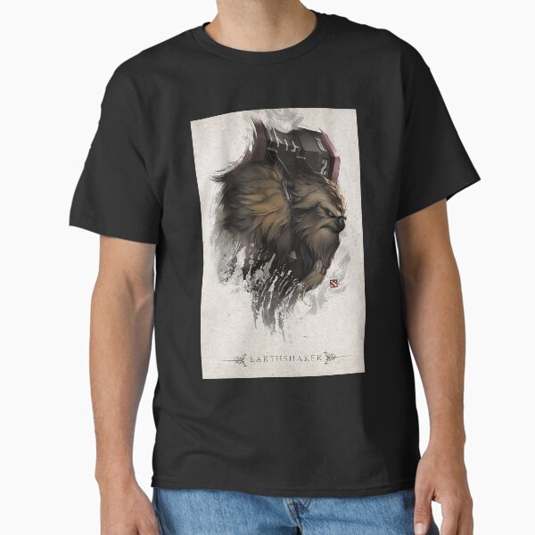 Dota 2 Earthshaker Gaming Proudly Classic T-Shirt