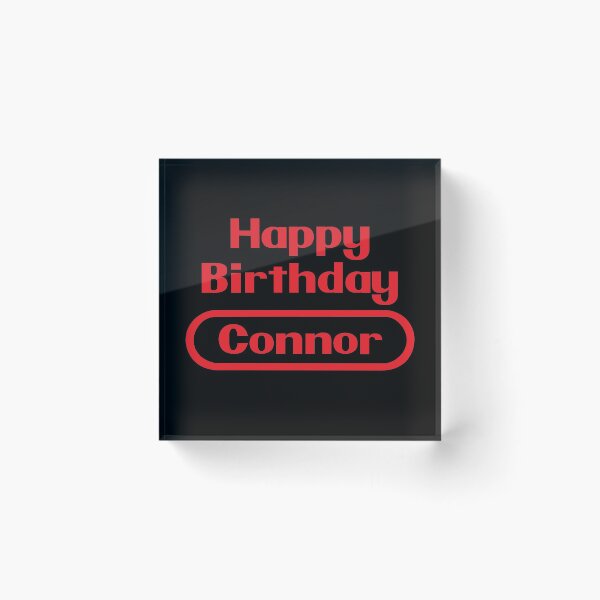 Item preview, Connor Happy Birthday Gift Video Games Retro designed and sold by elhefe.