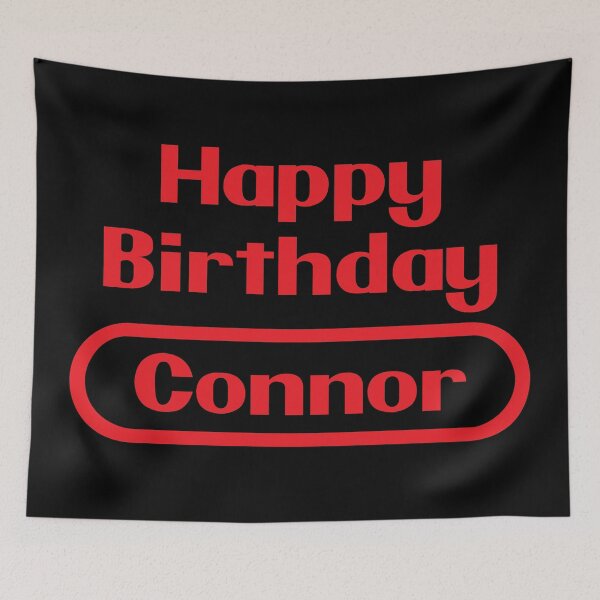 Item preview, Connor Happy Birthday Gift Video Games Retro designed and sold by elhefe.