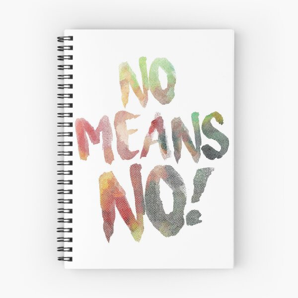 Item preview, No Means, no! Girl Power Tee designed and sold by LZGraphicStudio.